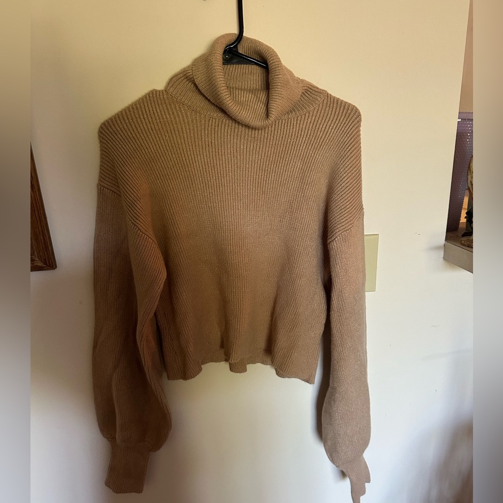 Basic Balloon Sleeve Sweater